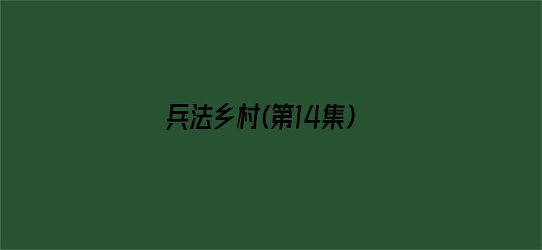 兵法乡村(第14集)