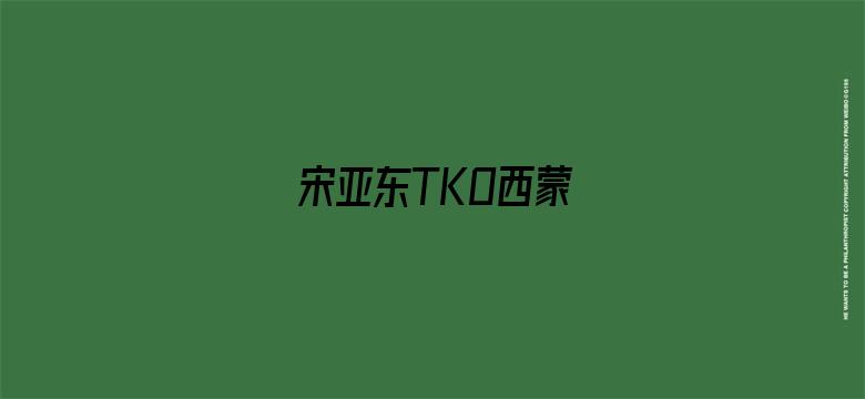 宋亚东TKO西蒙